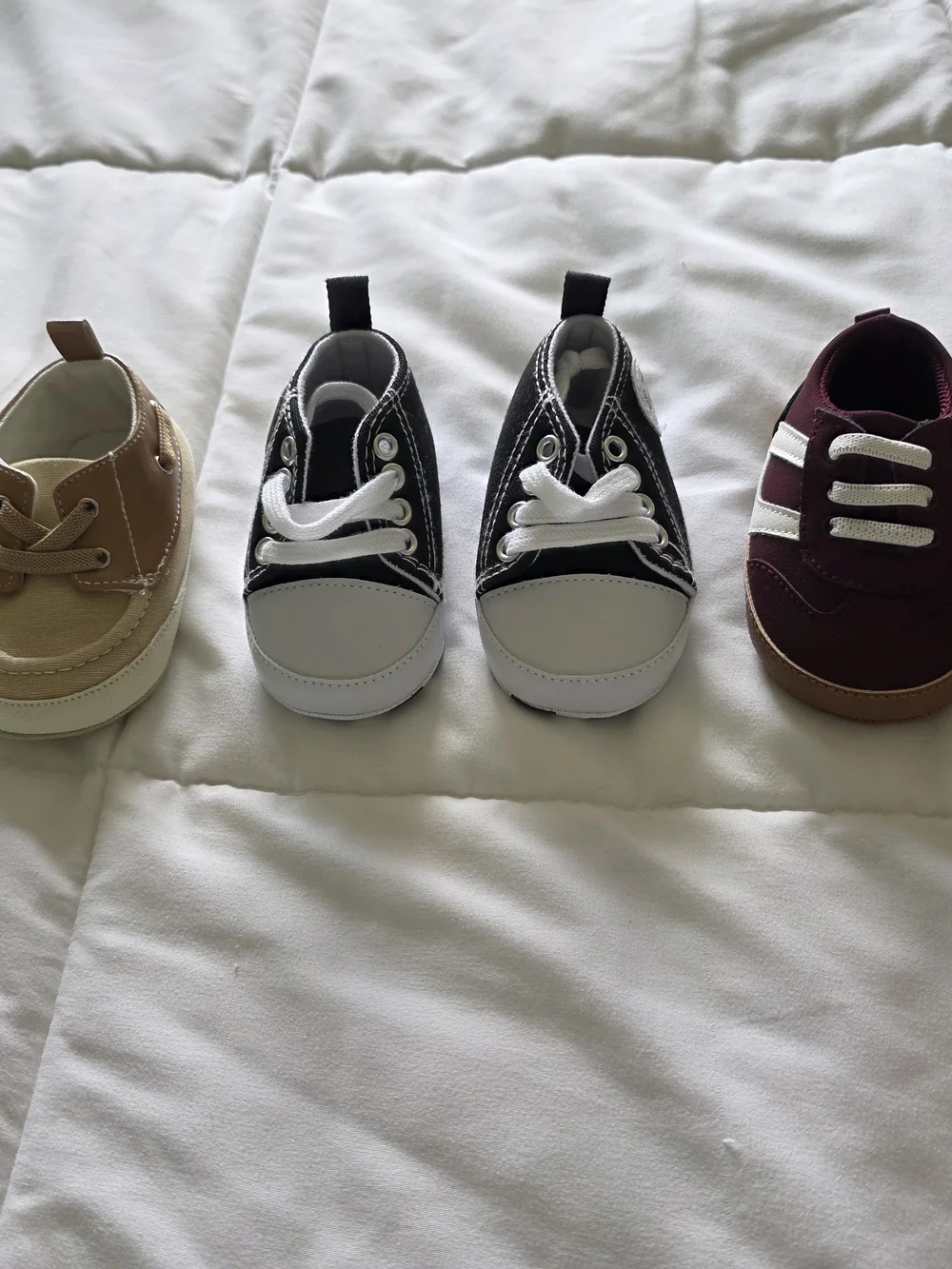 NEW Baby Boy Shoes 3 Pairs